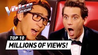 MOST TRENDING Blind Auditions of 2019  The Voice Rewind [upl. by Demeyer348]