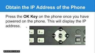 Yealink IP Phone Set up [upl. by Retsbew]