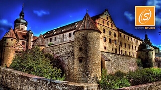 Marienberg Fortress Würzburg Bavaria Germany [upl. by Piefer]