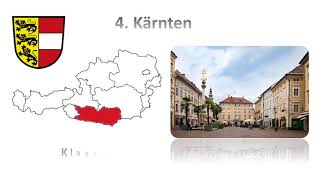 Die 9 Bundesländer Österreichs [upl. by Ecirp]