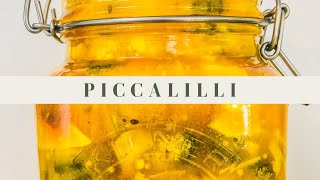 Piccalilli Recipe  stayhome  PITCH [upl. by Airotcivairam432]