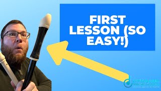 How To Play Alto Recorder EASY First Lesson [upl. by Hendren]