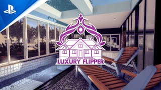 House Flipper Luxury DLC Trailer  PlayStation [upl. by Halda]