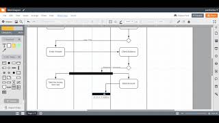 Activity Diagram in Lucidchart [upl. by Ed303]