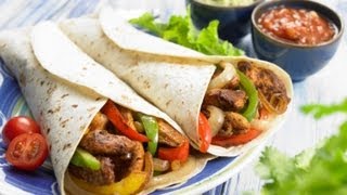 KUŘECÍ FAJITAS RECEPT A AVOKÁDOVÉ GUACAMOLE RECEPT ZDRAVÉ VAŘENÍ [upl. by Seugirdor907]