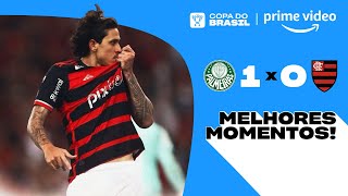 PALMEIRAS 1 X 0 FLAMENGO  Melhores Momentos  Copa do Brasil 2024 [upl. by Aikal603]