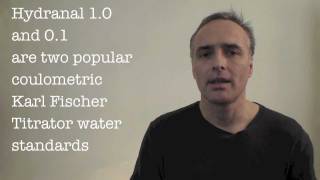 Karl Fischer Titration Water Standard Video [upl. by Menard]