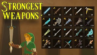 Strongest Weapons in Zelda Breath of the Wild  What Why amp Where BotW [upl. by Pearce]