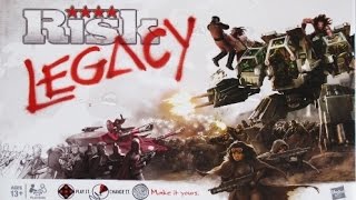 Board Game Review 1 Risk Legacy [upl. by Nisay730]