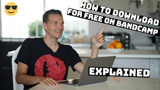 HOW TO DOWNLOAD FOR FREE ON BANDCAMP [upl. by Einaffets]