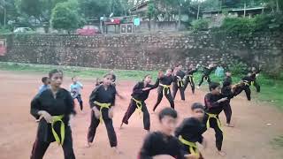 Kamrup District Mansuria Kung Fu Academy [upl. by Atinuaj]