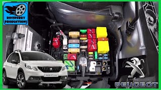 Peugeot 2008 Fusebox amp OBD2 Diagnostic Port Locations Including Diagrams [upl. by Asirak772]