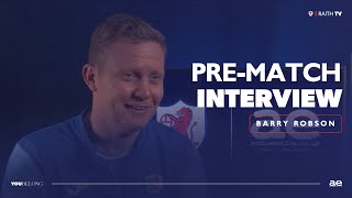 INTERVIEW  Barry Robson PreFalkirk  160125 [upl. by Adolph]