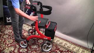 How to assemble and safely use a rollator walker [upl. by Bollay51]