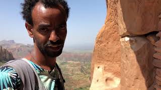 Visit the Abune Yemata Rock Hewn Church in Ethiopia [upl. by Kyte]