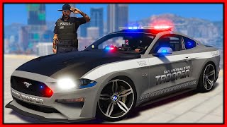 GTA 5 Roleplay  I BECOME COP amp ARREST CRIMINALS  RedlineRP [upl. by Elleirb272]