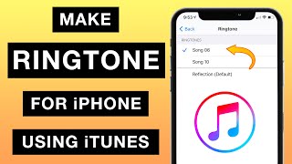 Make Ringtone for iPhone using iTunes 2021  UPDATED [upl. by Htrow]