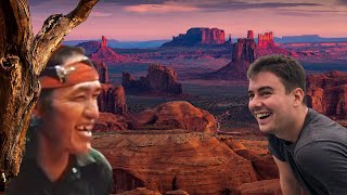 White Guy Speaks Rare Native American Language Shocks Locals [upl. by Lyrrad]