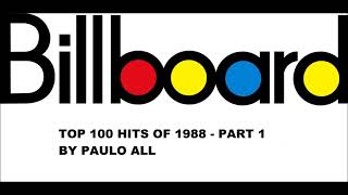 BILLBOARD  HOT 100 OF 1988  PART 14 [upl. by Ecinev861]