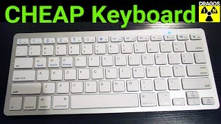 Cheap Bluetooth Keyboard BK 3001 [upl. by Einial548]