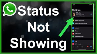 WhatsApp Status Not Showing FIXED [upl. by Kammerer]