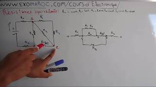 Ep 9 circuit electrique  resistance equivalente [upl. by Natelson508]