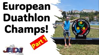 European Duathlon Champs  Part 1 [upl. by Geer892]