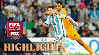 Netherlands vs Argentina Highlights  2022 FIFA World Cup  Quarterfinals [upl. by Isdnil252]