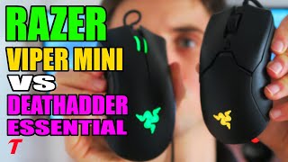 Razer Viper Mini vs Razer Deathadder Essential  NOT Up For Debate Gaming Mouse Comparison [upl. by Jannelle]