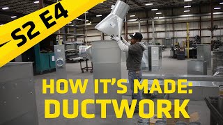 How Its Made Ductwork  Behind the Yellow Tape [upl. by Karylin]