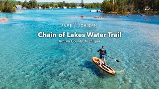 Chain of Lakes Water Trail  Pure Michigan Trails [upl. by Ainolloppa]