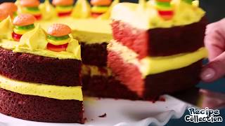 How to Make Ketchup and Mustard Cake [upl. by Ailasor152]