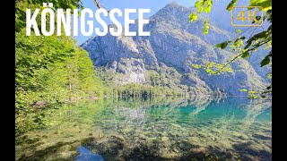 Königssee Berchtesgaden Deutschland  4K [upl. by Asilat]