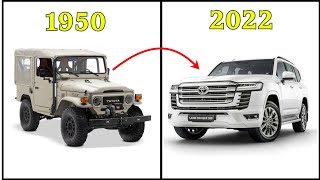 Evolution of Toyota Land cruiser 19502022 [upl. by Aikemot82]