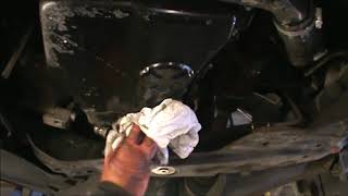 Ford Galaxy 2014 20 tdci oil and oil filter removal and replacement how to cambio de aceite [upl. by Adlai]