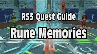 RS3 Rune Memories Quest Guide  RuneScape [upl. by Duvall]