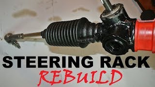 How to rebuild a STEERING RACK [upl. by Bouley]