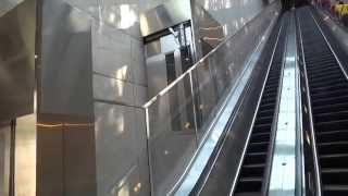 AWESOME Incline funicular elevator  Huntington Metro Station Huntington VA [upl. by Enelime]