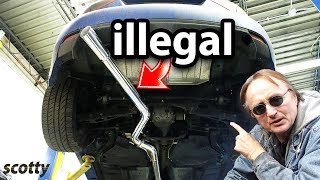 Why it’s Illegal to Remove the Catalytic Converter in Your Car [upl. by Azar]