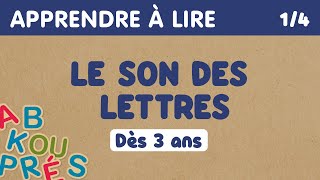 Donner le son des lettres 14  Apprendre à lire en maternelle [upl. by Ellehsal]