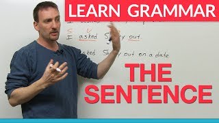 Learn English Grammar The Sentence [upl. by Norvin782]