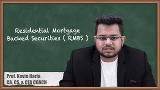 Residential Mortgage Backed Securities RMBS  Introduction to Asset Backed Securities [upl. by Onitnevuj]