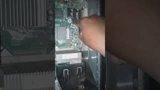 how to change cmos battery of pc How to change cpu cell removing a CMOS battery from a running PC [upl. by Weir]