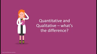 Quantitative and Qualitative  Whats the difference [upl. by Carrillo]