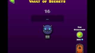 ALL SECRET VAULT CODES GEOMETRY DASH GEOMETRY DASH WORLD [upl. by Aridan]