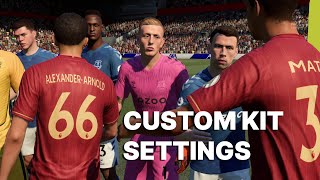 HOW TO Edit Number Colors amp Collars in FIFA 21 [upl. by Nawd]