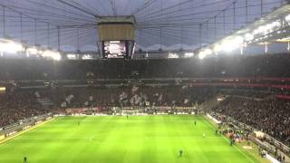 Eintracht Frankfurt Intro amp Hymne schwarz weiß wie Schnee HD [upl. by Ananna]