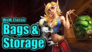 Classic WoW Bags amp Storage Guide [upl. by Yruok383]