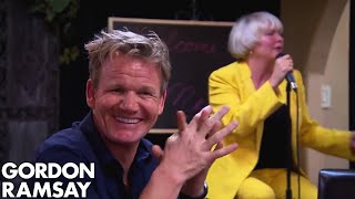 Chef Ramsay Loses It at Dreadful Cher Impersonator  Hotel Hell [upl. by Ilan]