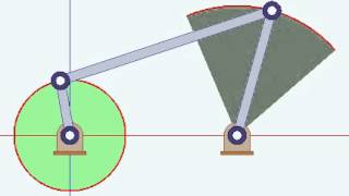 CrankRocker FourBar Linkage [upl. by Maudie]